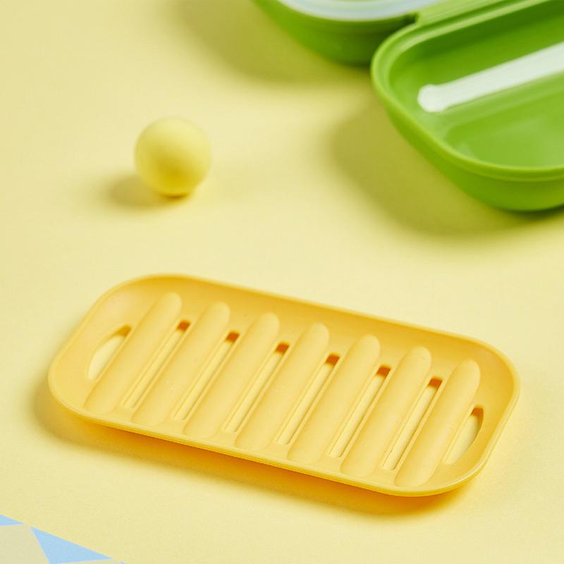 Portable Soap Dishes Sealed Storage Box Waterproof Travel Home Bathroom Soap Box Leak-Proof Outdoor Soap Container Organizer