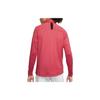 Nike Half-Zip Stand Collar Long Sleeve T-Shirt Men Tops Red BV0391-609
