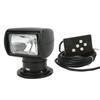 Remote Searchlight 100W 8.3A 320 Degree Rotation Waterproof Spotlight Universal Fit for Boat Yacht