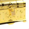 Antique Pirate Chest with Lock for Storing Trinkets and Bills
