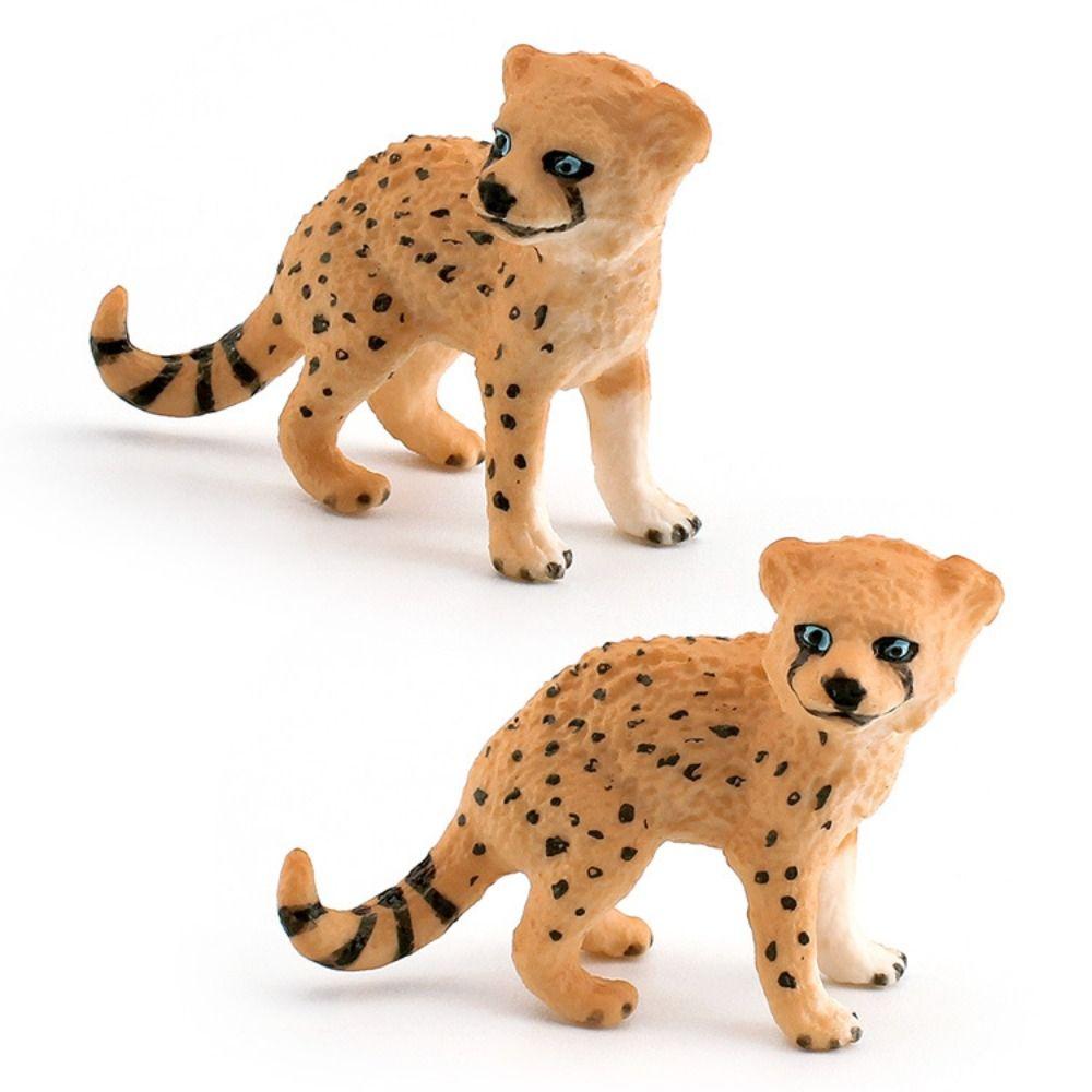 Realistic Snow Leopard Model Simulation Cheetah Leopard Figures Leopard Action Figures  Home Decor
