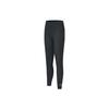 Fila Solid High-Waisted Fitness Knitted Leggings Women Leggings Deep-Black A11W341607F-BK