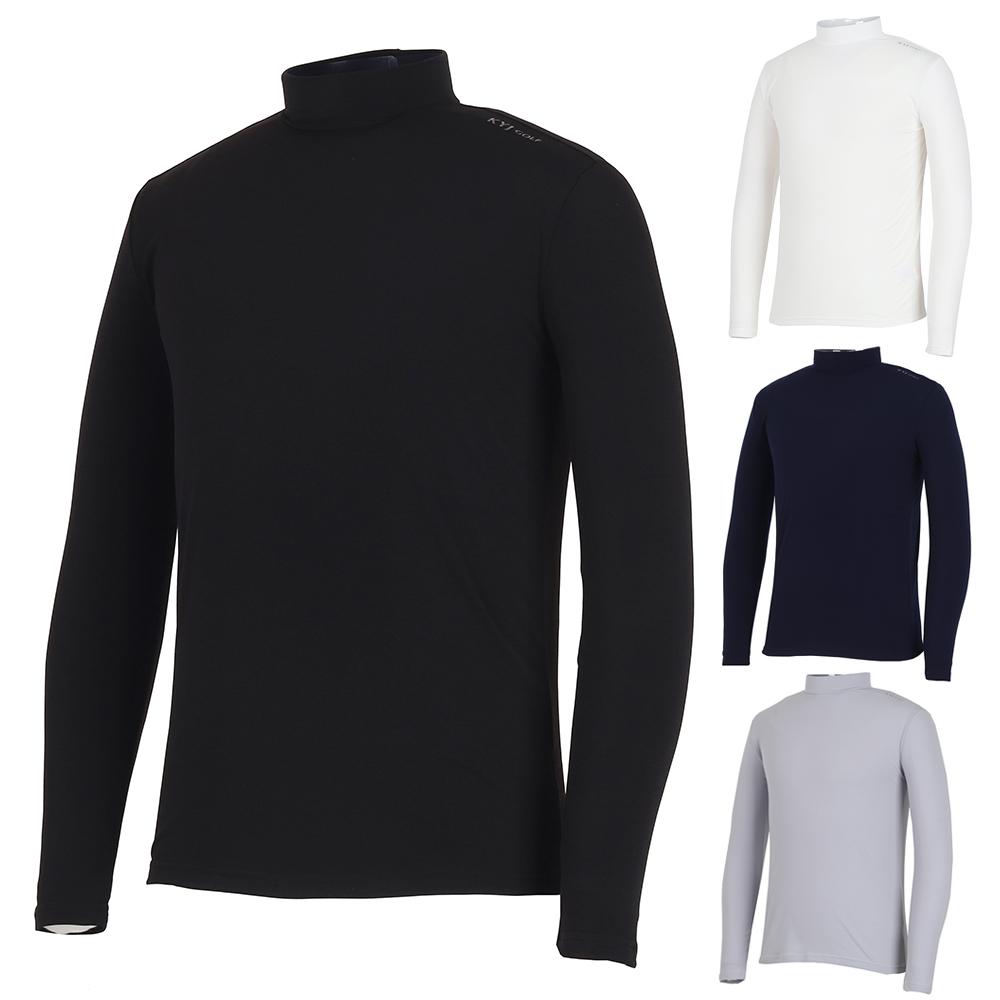 Kim Young Joo Golf Soft Brushed Men S Inner T-Shirt Kkwmts01 Black/100