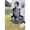Mocana Women's Sporty Color-Block Long Sleeve Knit Top
