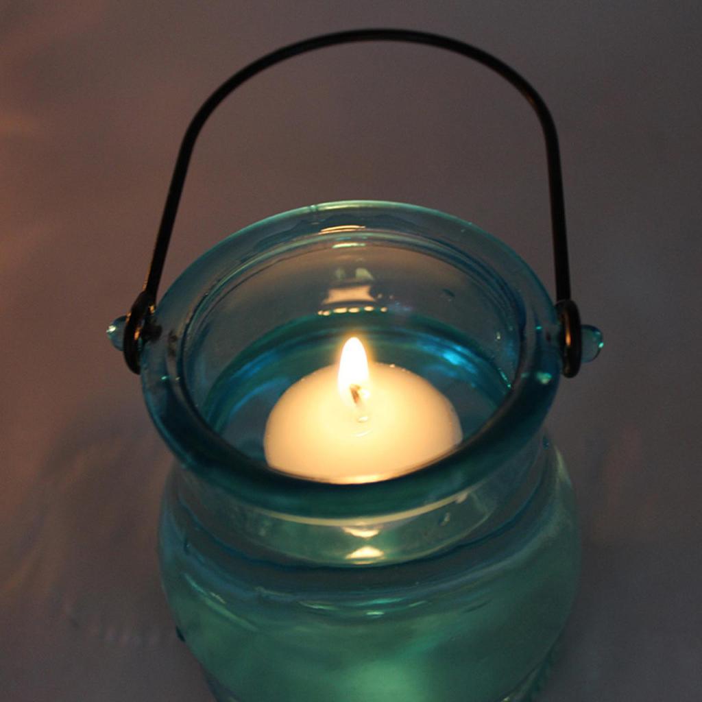 White 1PC Ornament Floating Candles Disc Tealight Candles Wedding Floating Candles Floating Mini Water Ornaments dropshipping