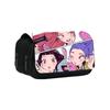 Huntrix Kpop student print double-layer pencil case Kpop witch hunting girl group children's storage stationery box pencil bag CLE