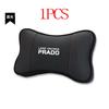 1Pcs Car Seat Headrest Auto Logo Neck Pillow For Toyota Prado 120 Fj150 Land Cruiser car accessories interior J33