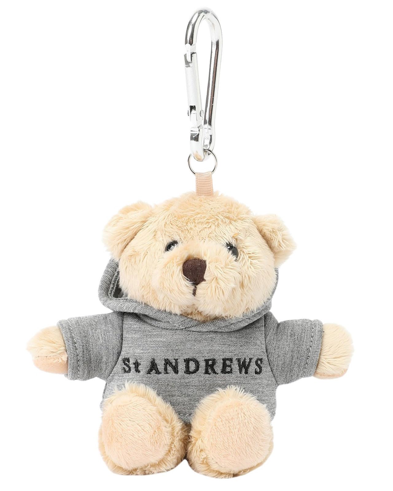 

[St. Andrews] Continuing standard product ball pouch [Teddy Bear Series] (with carabiner) Golf Bear 042-5984333 040Beige