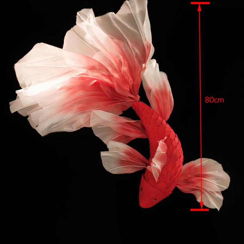 Красный карп кои из ЭВА, реквизит для фотосъемки