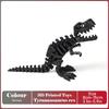Tirannosauro Rex Stampato 3D Modello di Dinosauro Realistico Articolato Completamente Mobile Regalo di Compleanno Animali Realistici Decorazione da Scrivania