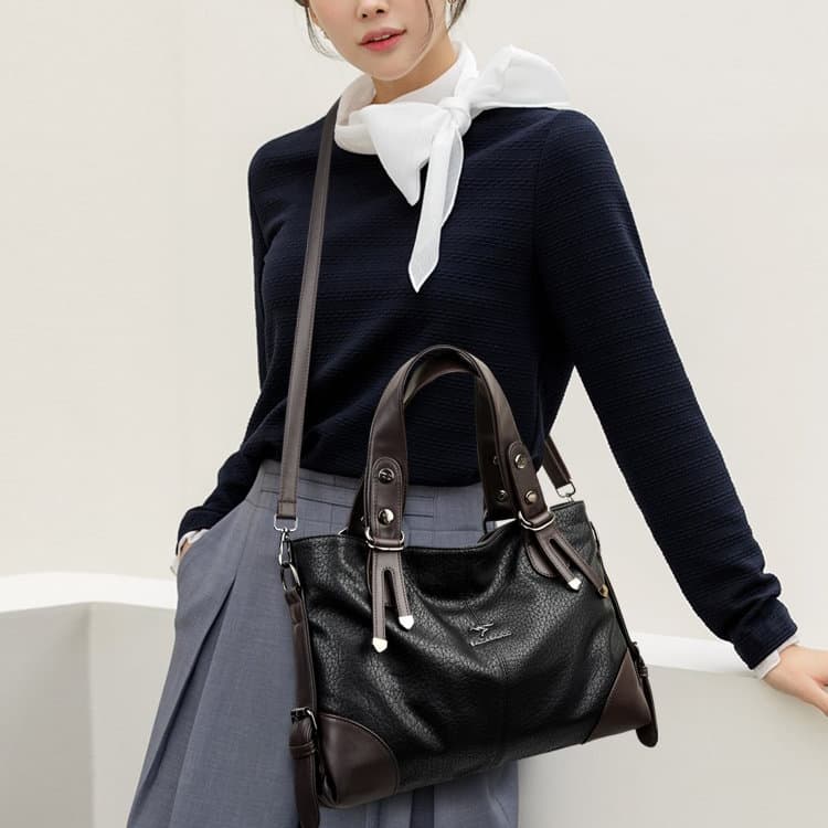 Large Capacity Tote Bag Shoulder Crossbody Handbag
