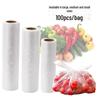 Household Vest-Style Plastic Fresh-Keeping Bags - Disposable and Reusable In Various Sizes for Kitchen and Refrigerator Food Storage