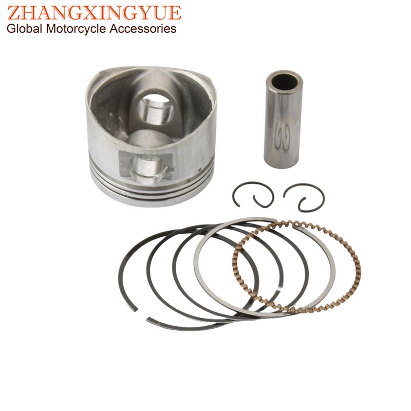 52.4mm Piston Kit For Kymco Agility R12 R16 Like 125 Looker S Movie XL Super 8 People Vivio 125cc 4T 13101-GFY6-C00