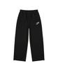 PHERMENON Oversized P Wide Sweatpants - Black