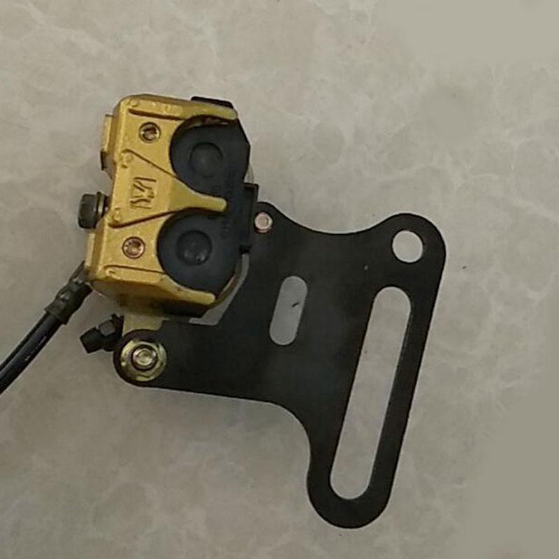 Hydraulic Rear Disc Brake Caliper With Master Cylinder & Brake Pads Brake System