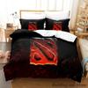 Cool Game Dota 2 Bedding Set Single Twin Full Queen King Size Bed Set Adult Kid Bedroom Duvetcover Sets Anime Parure De Lit Bed