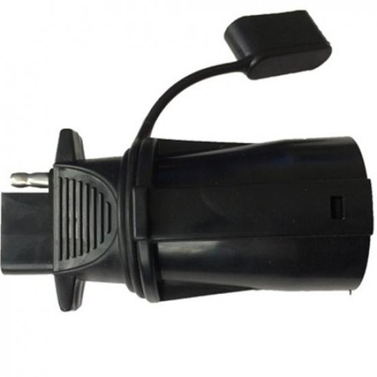 4 to 7 Pin Blade Towing Hitch Plug Adapter Connector For Car RV Trailer Camper