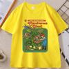 Earnivorous Plant Graphic TShirts Unisex Women Vintage Breathable Cotton Casual T Shirt Soft Comfortable O Neck Short Sleeve Tee