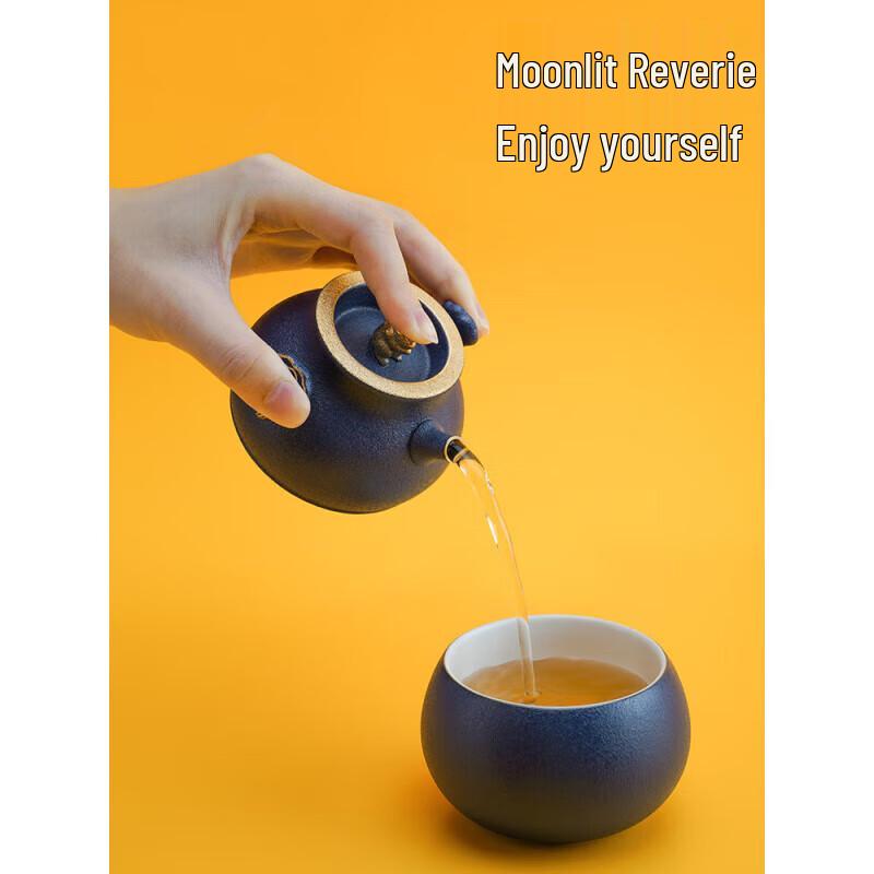 Wanqiantang Portable Travel Tea Set - One Pot, One Cup