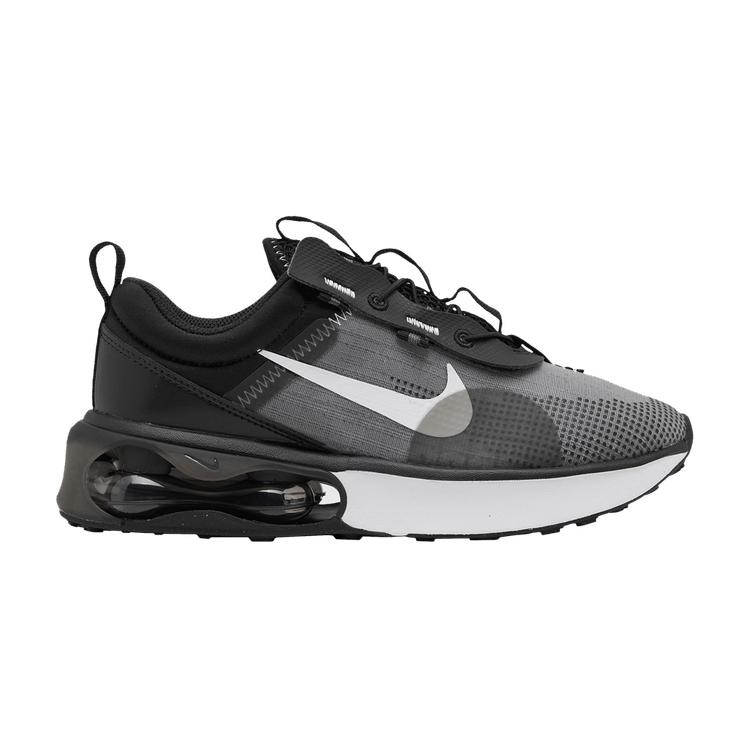 Nike Air Max 2021 PS Czarne Żelaznoszare Buty Sportowe dla Dzieci Białe DB1109-001
