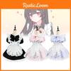 2024 New Charming Pink Lolita Maid Outfit Cosplay Anime Character Costume Set