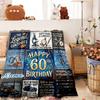Customize Your Name Outdoor Blanket Birthday Princess Theme Soft And Comfortable Allseason Multipurpose Blanket For Travel Camping Picnics Sofa Office