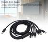 2m/6.6ft USB C Splitter Cable Plug and Play USB C Multi Charging Cable  For Cell Phones