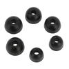 6pcs Eartips Replacement Noise Isolation Soft Professional Foam Ear Tips for Most of Earphones