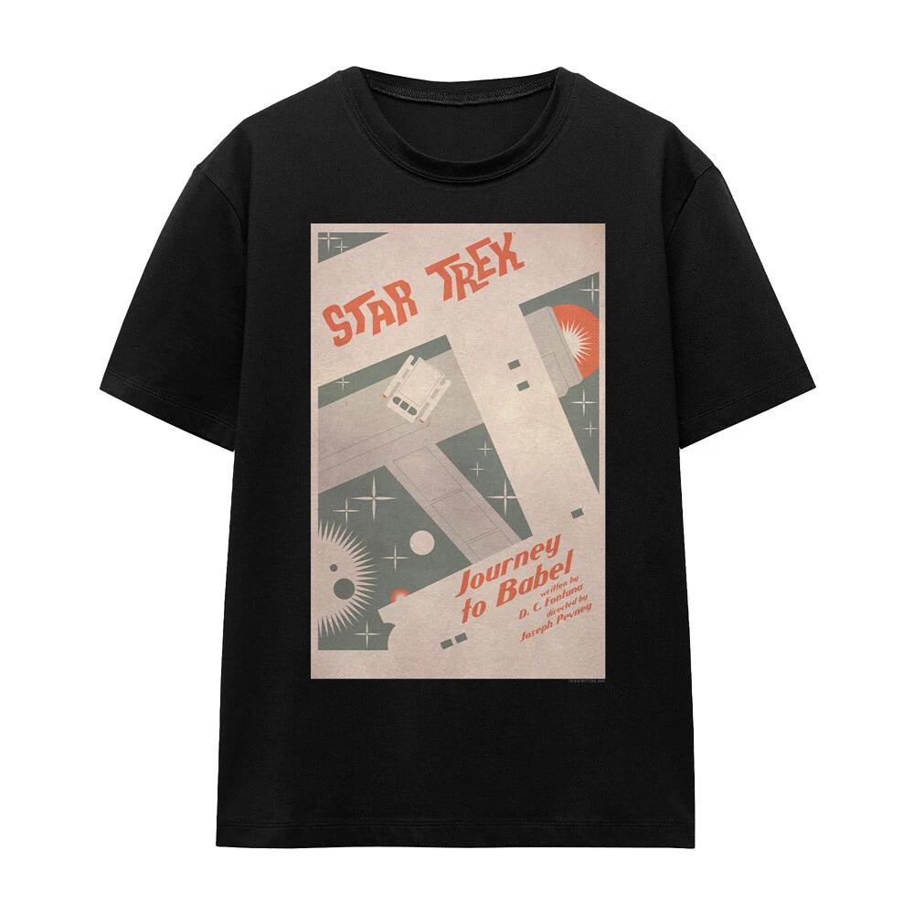 

Star Trek Tos Episode 39 Ladies 100% Cotton T-shirt Mens Tees Top S-2XL, Black L