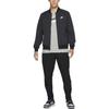 Nike Μπουφάν Μονόχρωμο με Λογότυπο Όρθιος Γιακάς Μακρυμάνικο Ανδρικό Εξωτερικό Μαύρο DM6822-010