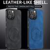 EUCAGR Per iPhone 12 Pro Max/12 Pro/12Pro Custodia Semplice Elegante Magnetica di Aspirazione Lusso Pelle PU Skin-friendly Anti-caduta Copertura