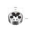 uxcell Round Cutting Dies Thread Cutting Dies M16 x Metric Machine Thread Right Hand Alloy Steel 1.5