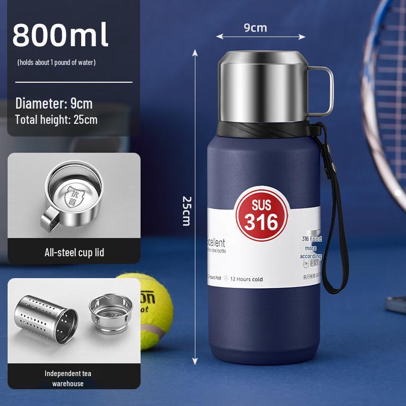 Hanyou 800ml Stainless Steel Vacuum Flask