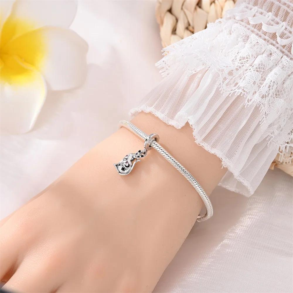 Charms Fashionable Authentic Copper Plated Beautiful Elephant Beads Fit Bracelet Women Jewelry DIY Style Premium Gift