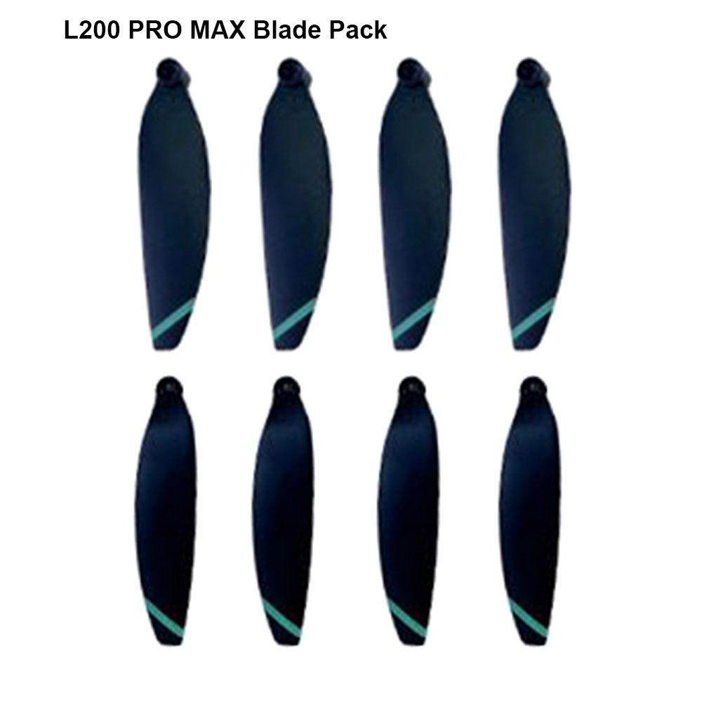 

New 10 Styles Complete Set Plastic Black Wind Blade Kit Accessories Brushless Motor for L200 PRO MAX