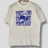 Vintage 90s Tsuki No Umareru Yoru Manga T-Shirt Akira Kanbe Japanese Cartoon Collectible Casual Outfits Shirt Single Stitch Tee White Medium