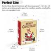 Christmas Cookie Boxes 5Pcs Small Treat Boxes Candy Goody Sweet Boxes for Christmas Favor Bag Filler Holiday Party Supplies