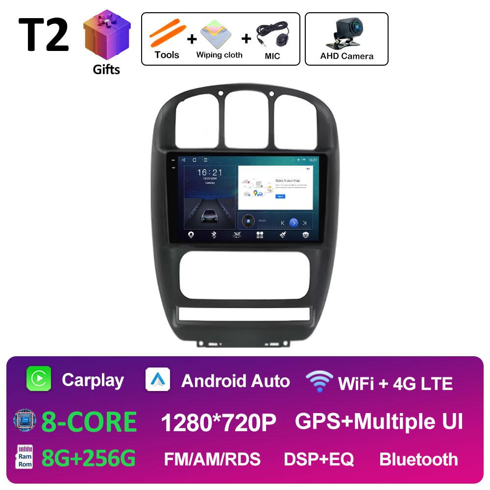 For Chrysler Grand Voyager RS 2000 2001 2002 2003 2004 2005 - 2012 Wireless Carplay Android Auto GPS Navi Bluetooth Accessories