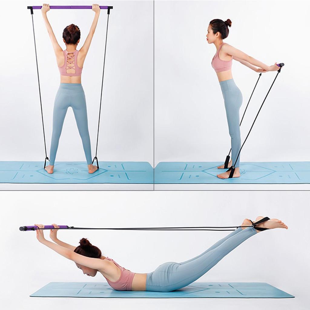 Buy 94CM Gym Pilates Bar Exercise Band 