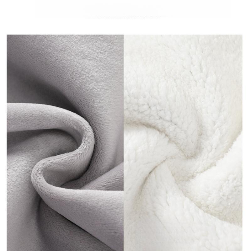 Narrow Straight Banana Pants for Women, Autumn and Winter Fleece-Lined New Style, Petite Casual Wide-Leg Pants, High-Waisted Plus Size Sweatpants