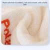 Cute Cartoon Polar Bear Hand Wiping Towel Thickened Coral Fleece Kitchen Towel Quick Drying Super Absorbent Wiping Cloth