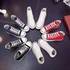 Damen Canvas Schuhe Herrenschuhe Student High-Top Fashion Paar Sneakers Schnürschuhe Damen Freizeitschuhe