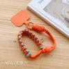 Korea INS Handwoven Adjustable Mobile Phone Universal Lanyard Wrist Strap Outdoor Sports Convenient Safety Anti-drop Rope Women