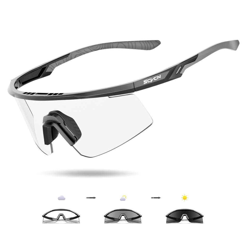 Cycling Glasses Men Outdoor Sports Golf Pochromic Sunglasses UV400 Bike Bicycle MTB Road Racing Motorcycle Equipment