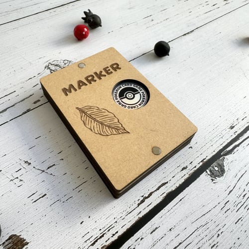 [Wooden Engraving] Used Marker Set for Pok?mon Cards (Pop Ver.)