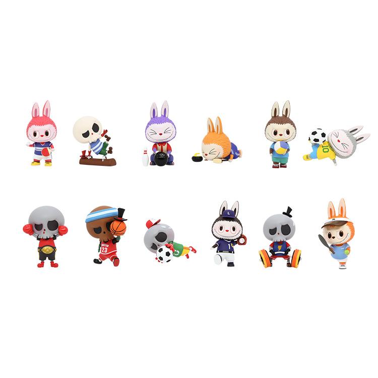 New POP MART LABUBU Sports Collection Mystery Boxes Whole Set 12 Pcs 6972368560448
