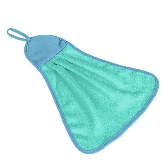 Küche Badezimmer Hängen Korallen Samt Handtuch Reinigung Wasser Trocknen Handtuch