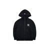 MLB New York Yankees Letter Logo Zip-Up Hoodie Unisex Hoodies Black 3ATRB0121-50BKS