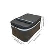 Waterproof Bicycle Rear Rack Bag Mountain Bike Multipurpose Pannier Trunk Large Capacity Storage for Outdoor Touring Commuting
