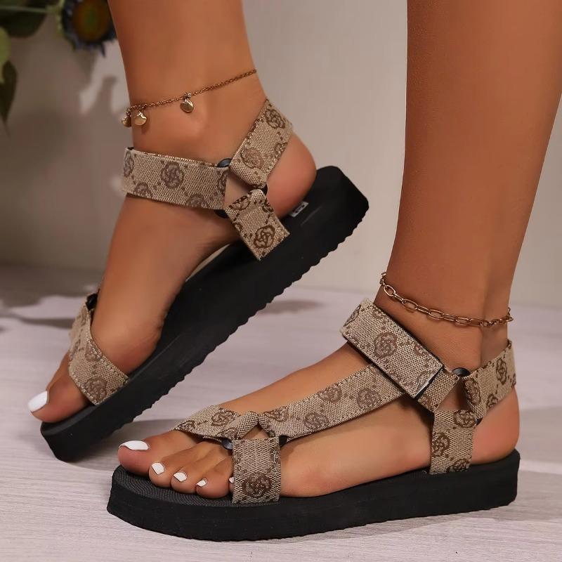 Summer Platform Flat Sandals Women Light Non-slip Beach Shoes Cute Rope Sandals for Women Comfort Gladiator 2025 Sandalias Mujer